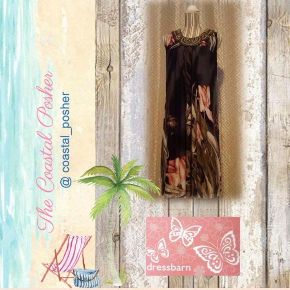 Dress Barn XL Embellished Dress